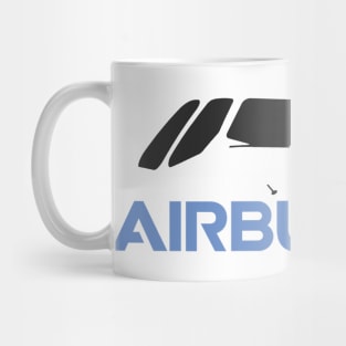 A380 front view Mug